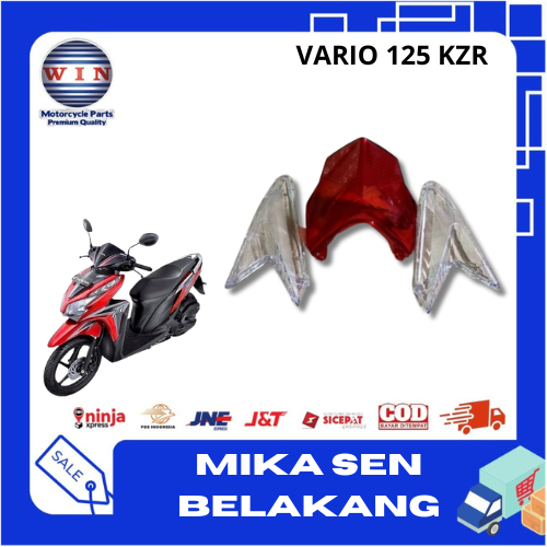 MIKA SEN VARIO 125 KZR 2012-2014 LAMPU SEN BELAKANG MIKA SEIN + STOPAN VARIO 125 LAMA 2012 KZR WIN