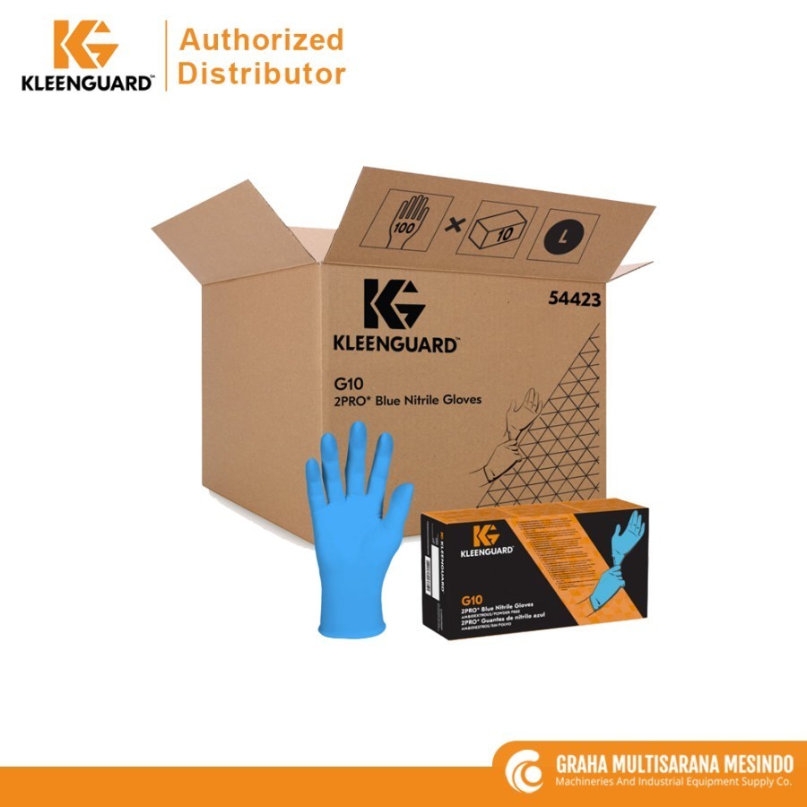 Sarung Tangan Kleenguard G10 2pro Blue Nitrile