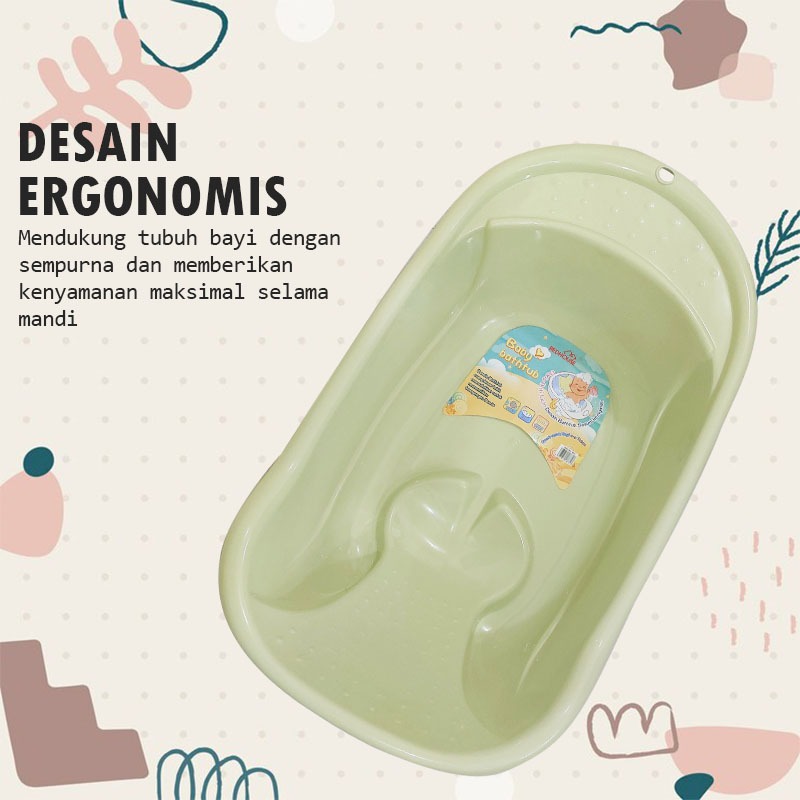 Bak Tempat Ember Mandi Bayi Balita Babybath Baby Bath Bath Tub Bathtub Bathub Bayi Baby Plastik Bak 