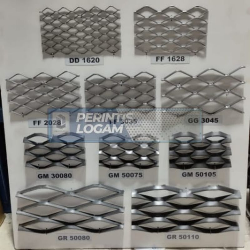 Expanded Metal GM 50105, GM 50075, GR 50080, GR 50110 UK 1.2 X 2.4 Meter