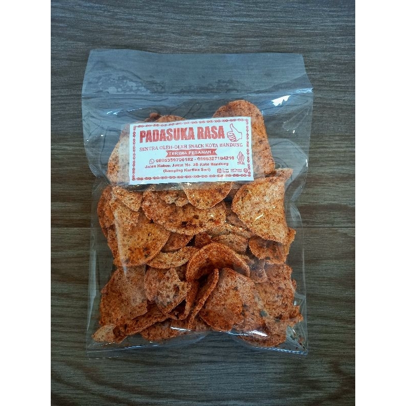 

Basreng cikruh pedas jeruk