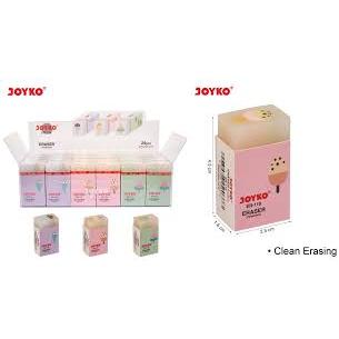

PENGHAPUS JOYKO eraser ER-118 motif ice cream semi transparan ukuran besar-satuan
