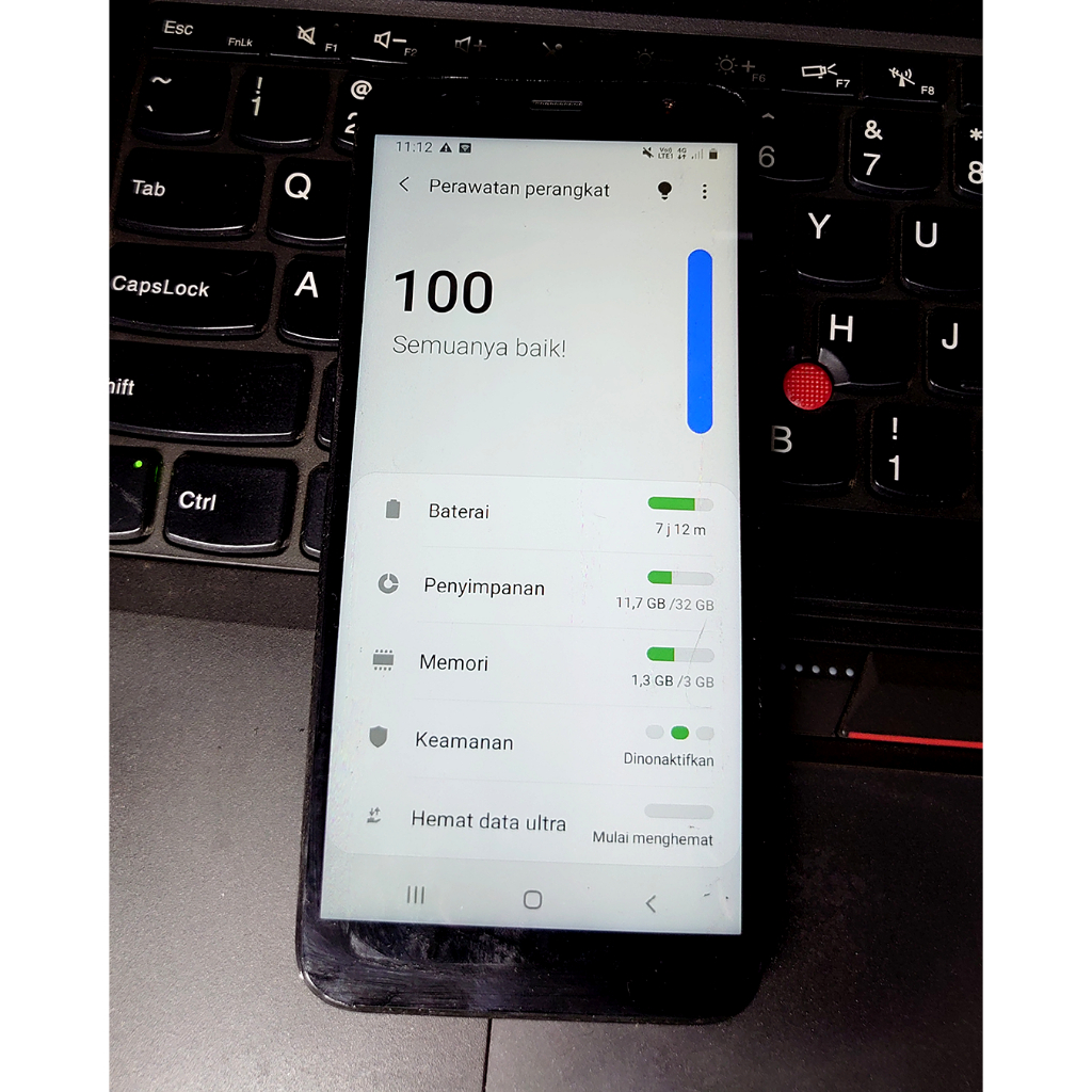 HP Bekas Normal Samsung J6 2018 RAM 3GB ROM 32GB Fingerprint 13MP Kamera Android 8 Dual SIM 5 inch N