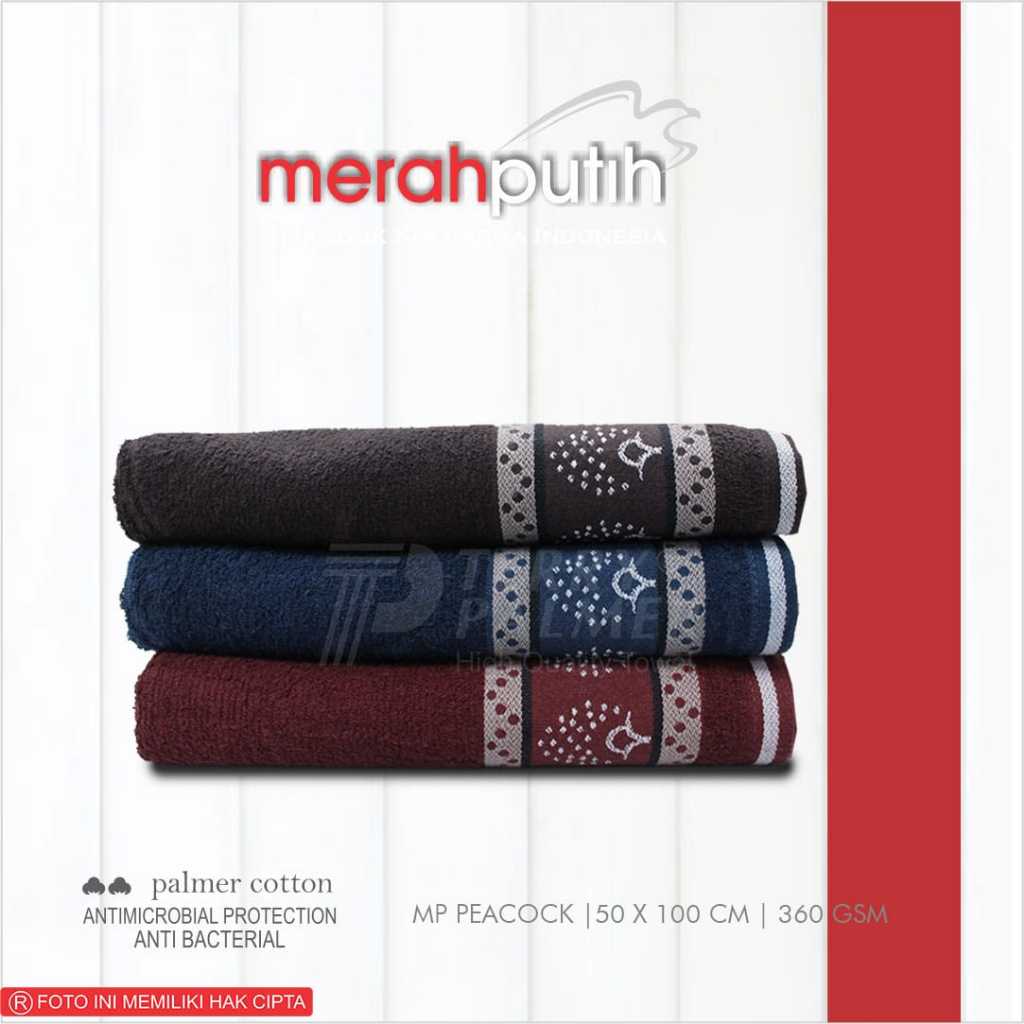 Handuk Dewasa / Souvenir / Mandi Merah Putih 50 x 100 cm 2 Motif