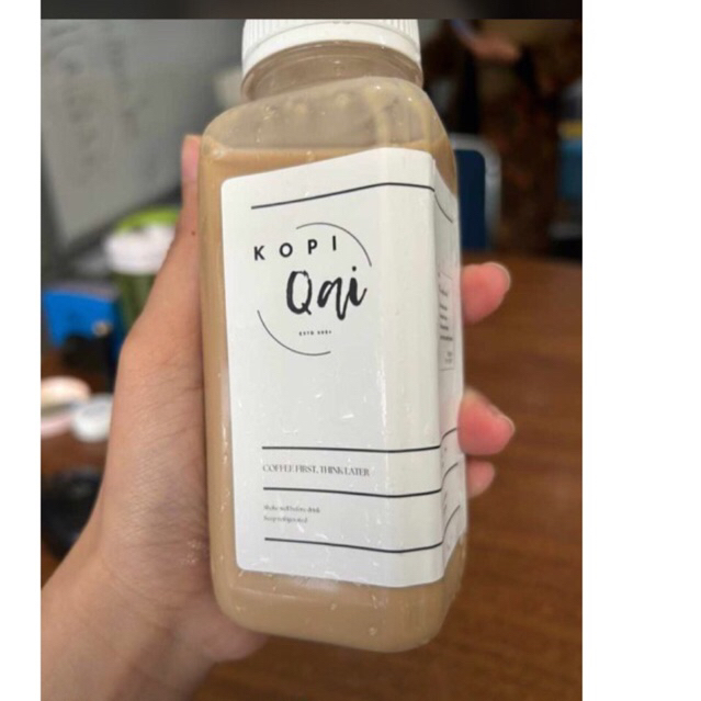

Kopi Qai Creamy Aren latte (bottled) 250 mL