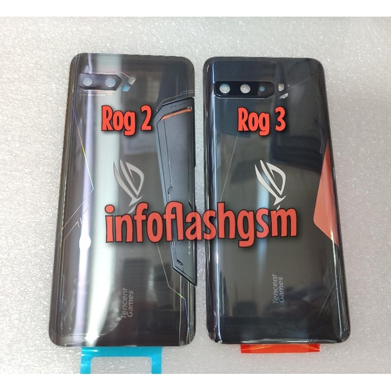 Backdoor Cover Belakang Ring Kamera Asus RogPhone Rog Phone 2 3