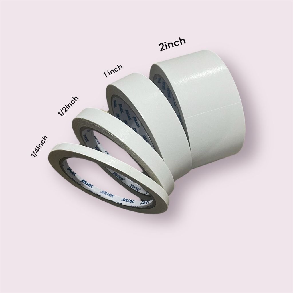 

DOUBLE TAPE JOYKO / PEREKAT 2 SISI JOYKO / DOUBLE SIDED TAPE BERBAGAI UKURAN - MURAH!!!