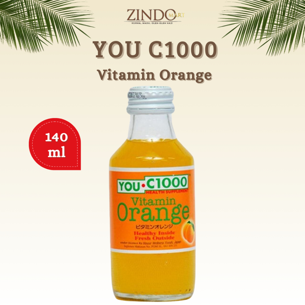 

YOU C1000 VITAMIN ORANGE 140ML / HEALTH DRINK SUPLEMENT