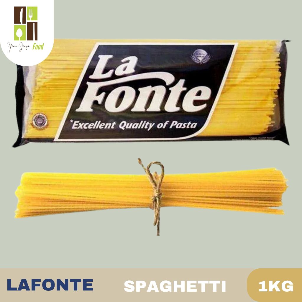 

Lafonte Spaghetti Long / Spageti / Pasta / Instan / Kemasan 1 KG