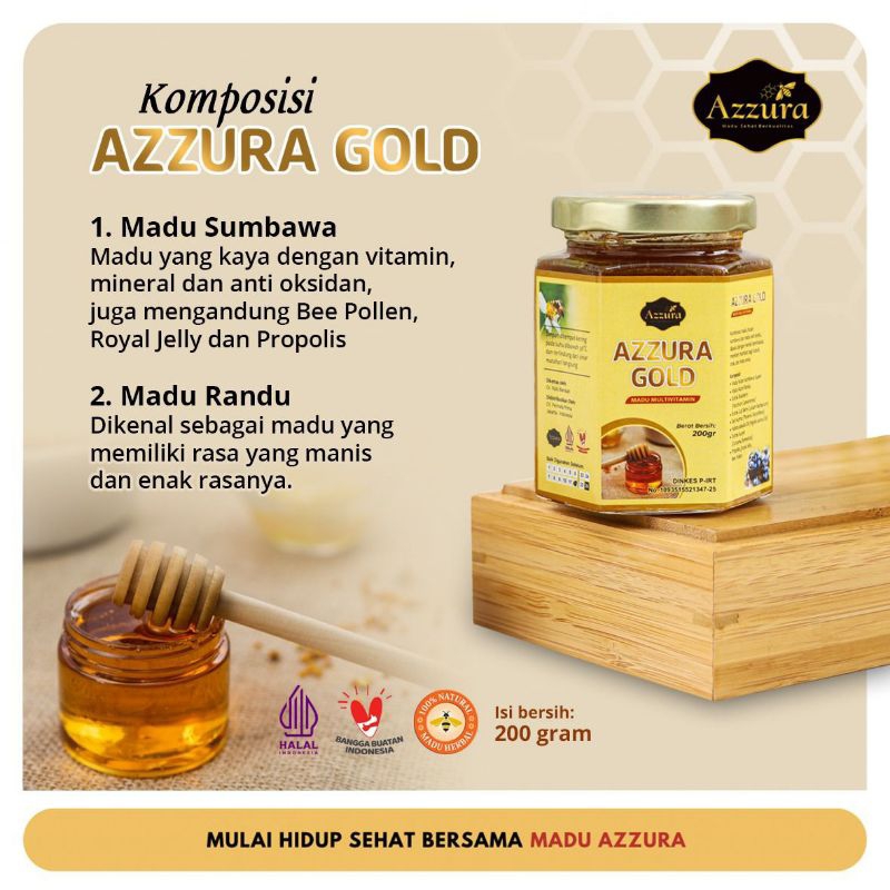

Madu Azzura Gold