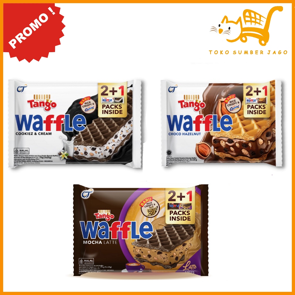 

TANGO WAFFLE 75gr [1 PACK ISI 3 PCS]