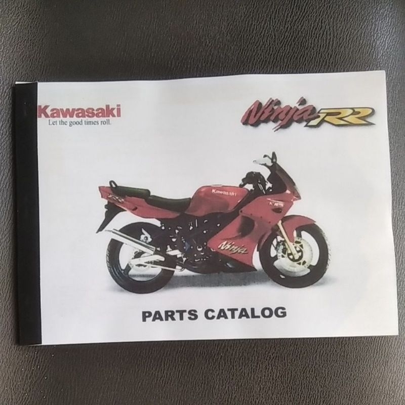 Buku Part Katalog Ninja 150 RR Old Blok ZX