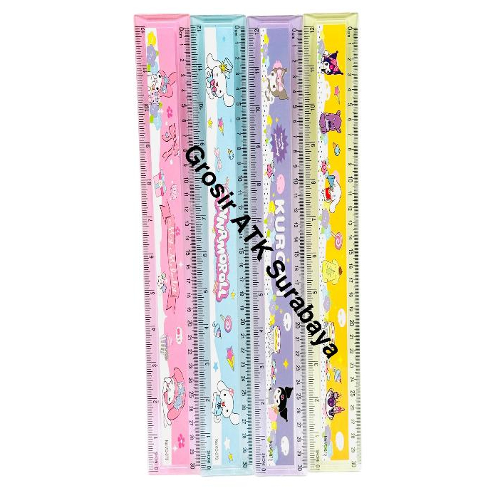 

( DAPAT 1 PCS ) PENGGARIS 30CM VC-073 Kuromi Cinnamorol My Melody