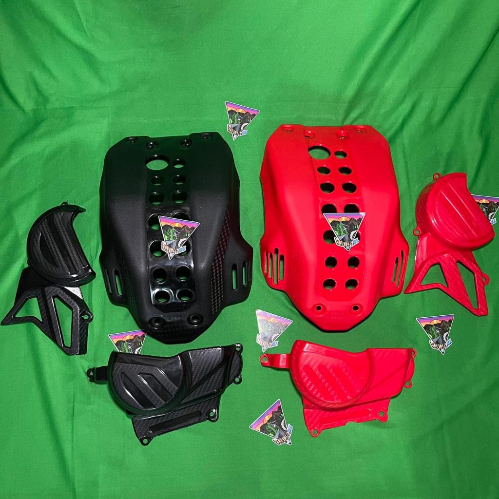 Cover Tutup Mesin Engine Guard Honda CRF 150 Set