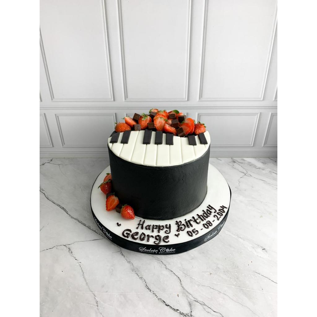 

Kue Ulang Tahun/Birthday Cake/Kue Ultah Tema Piano/Kue Birthday Jakarta