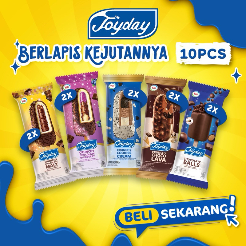 

Crunchy Series (Joyday Ice Cream) - 10 PCS