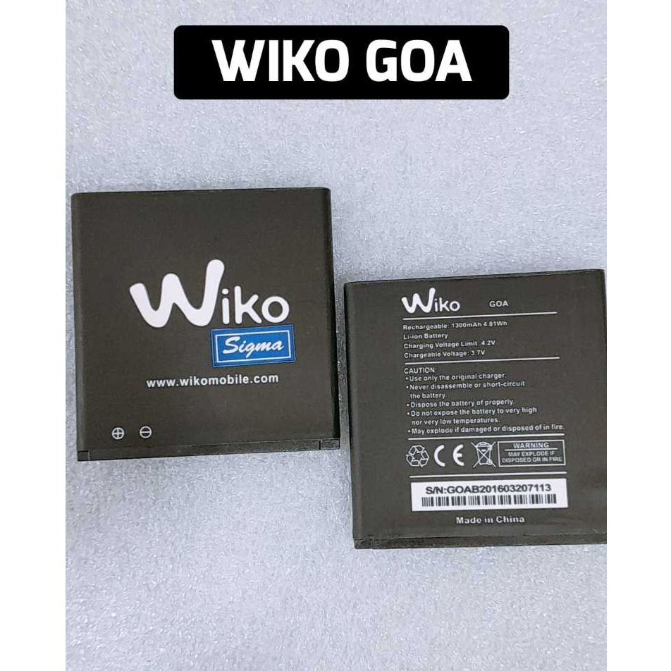 WIKO GOA BATERAI WIKO GOA BATTERY BATERE BATRE