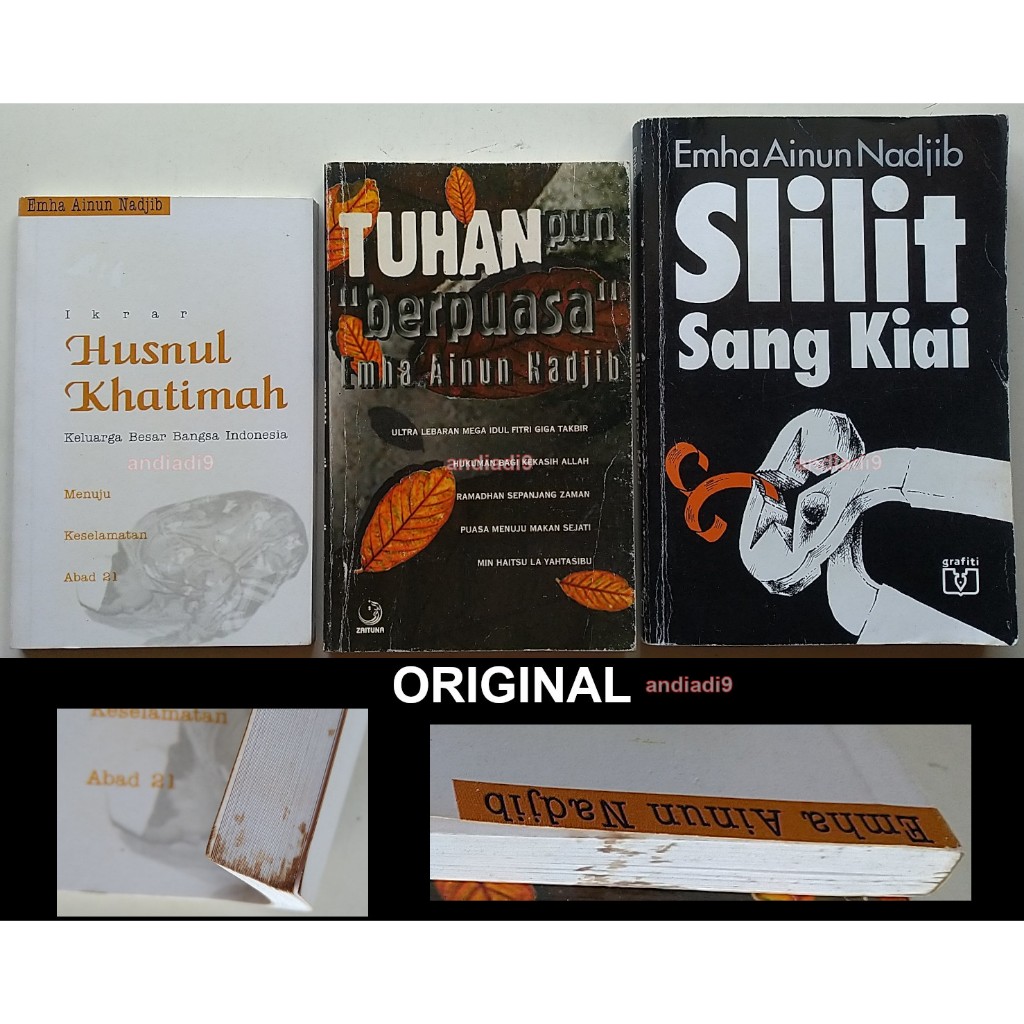 IKRAR HUSNUL KHATIMAH SLILIT SANG KYAI TUHAN PUN BERPUASA EMHA AINUN NAJIB ORIGINAL
