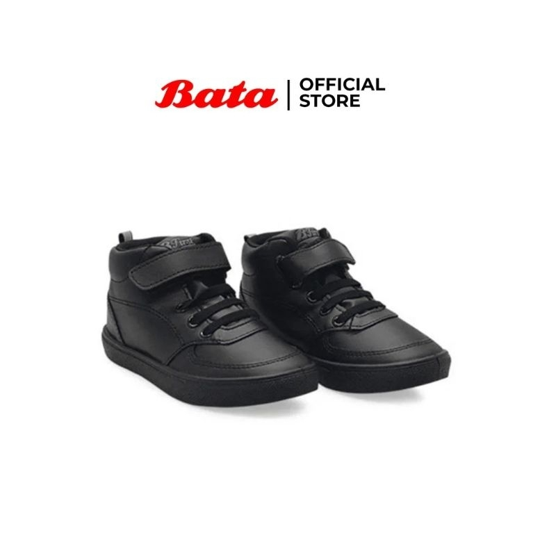SEPATU BATA SEPATU SEKOLAH BATA SEPATU SEKOLAH HIGHNECK BFIRST Kids sepatu sekolah Vampe black - 301
