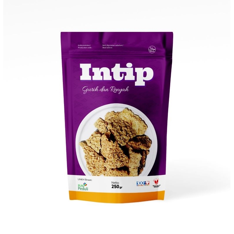 

Intip khas Cirebon 250 gram rasa gurih