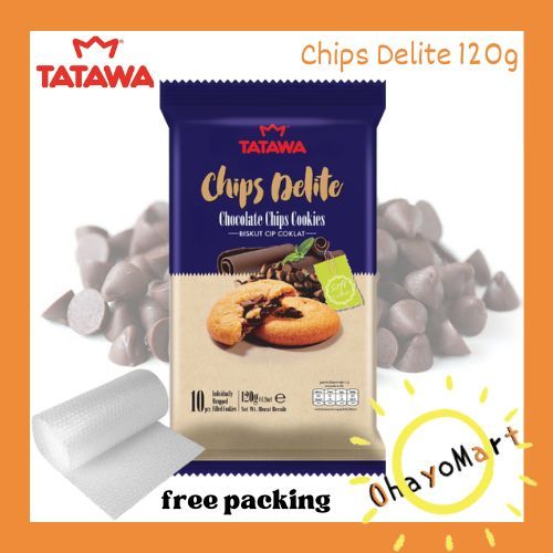 

Tatawa Chips Delite/ chocolate chips cookies/ biskuit coklat 120g