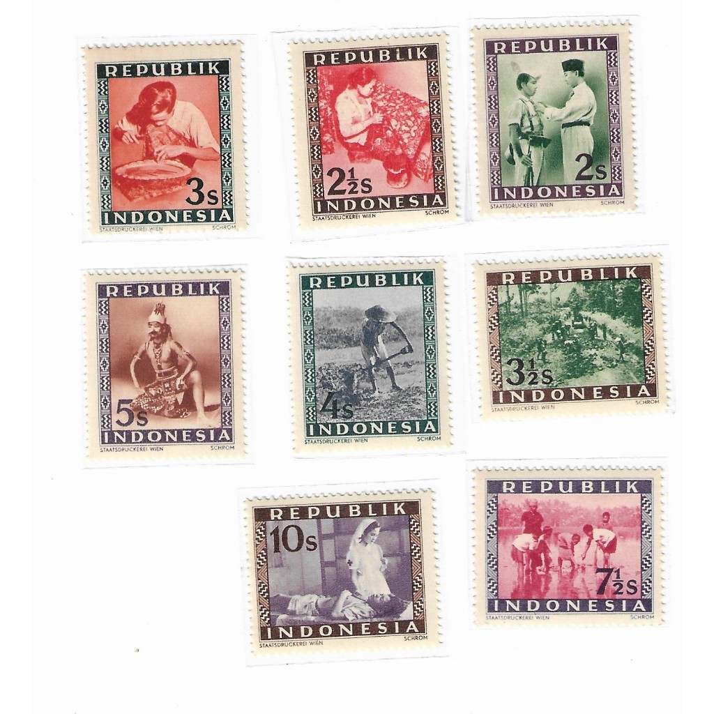 

Prangko Zaman Revolusi Indonesia 1945 1949