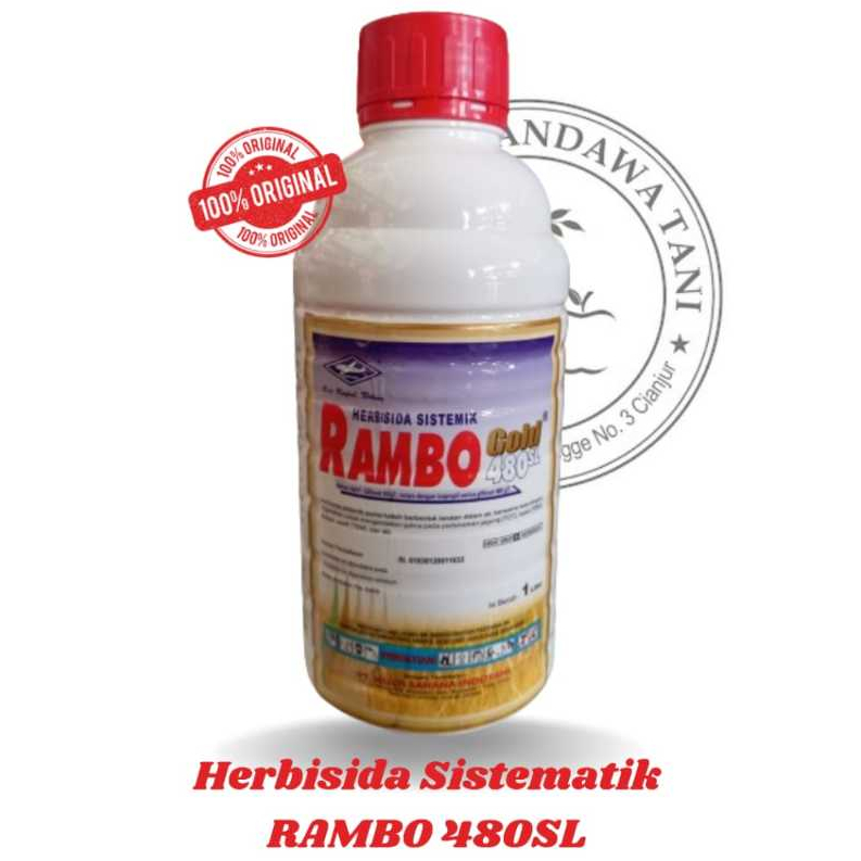 Herbisida sistemik rambo 480sl 1L