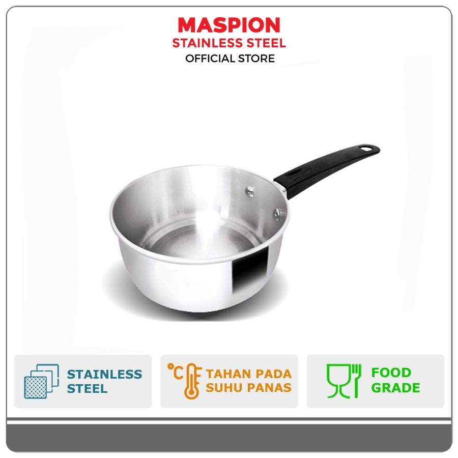 Maspion Panda Panci Susu Stainless Steel Asoka Milkpan 14 cm