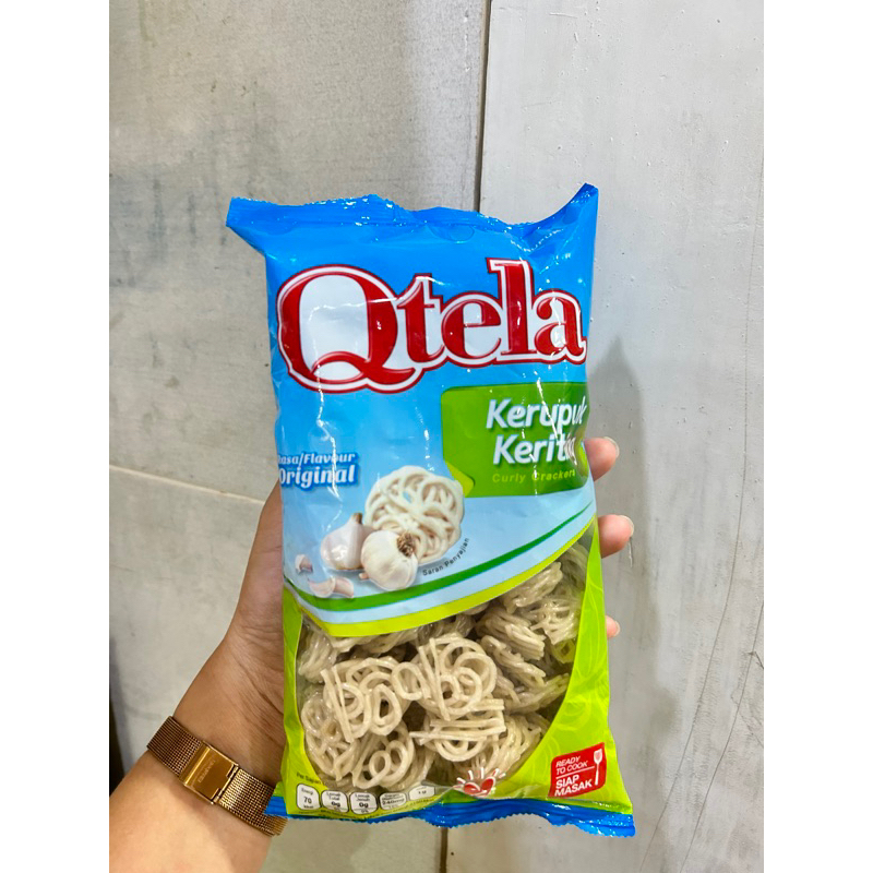 

Qtela kerupuk keriting 180gr | kerupuk seblak rafaell