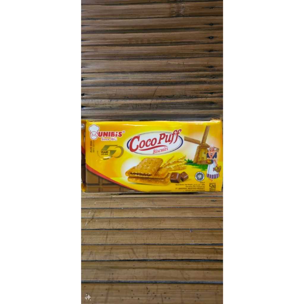 

Unibis Biscuit Coco Puff 280Gr