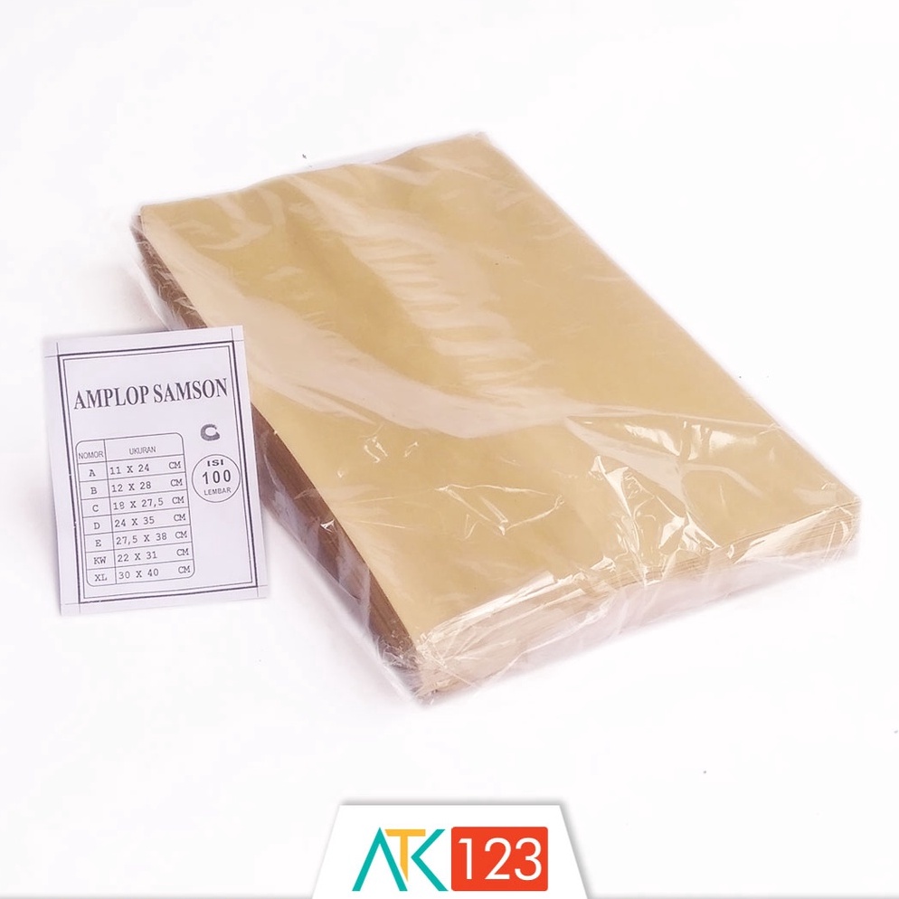 

KODE I28L Amplop Coklat Samson Guanaco C 12 Folio isi 1 Buah