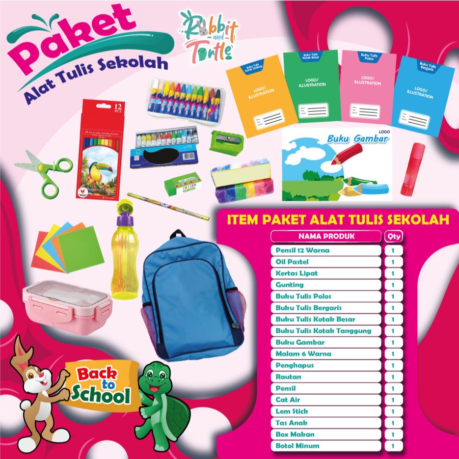 

Paket Alat Tulis Sekolah