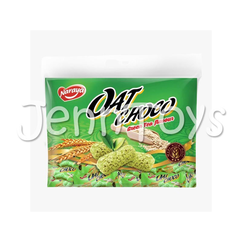 

RB Naraya Oat Choco Snack Oat Sereal Gandum Vanilla Pandan Green Tea Strawberry 400gr