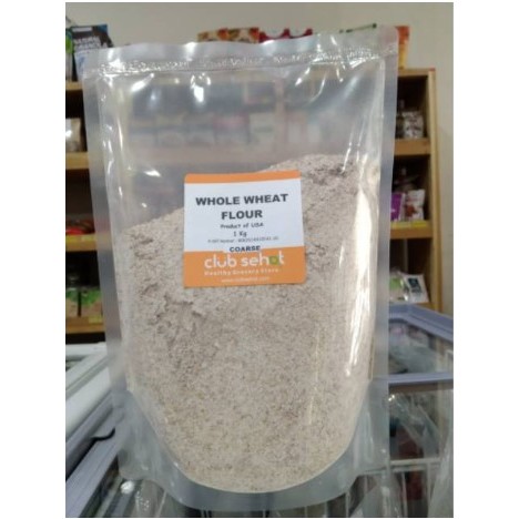 

Club Sehat - Whole Wheat Flour Coarse 1Kg Tepung Gandum Kasar