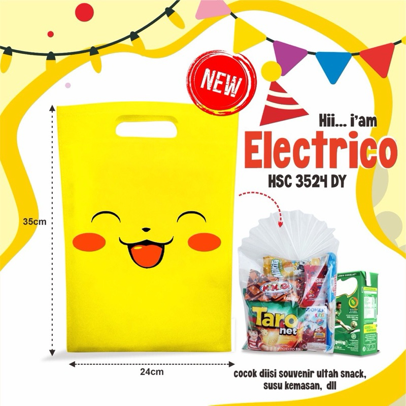 

goodie bag spunbond ulang tahun 34 x25 flat