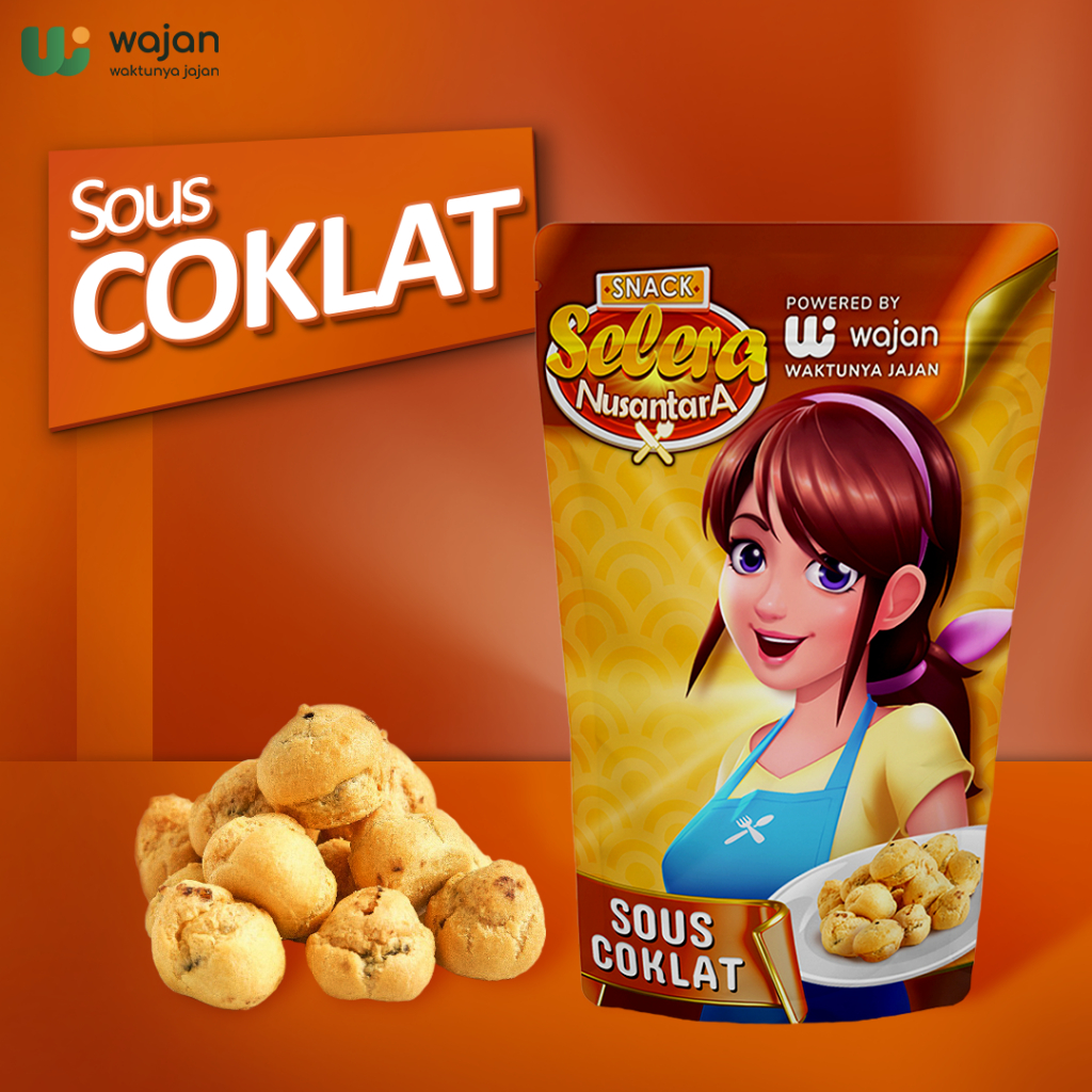 

WAJAN Soes Cokelat Snack Selera Nusantara