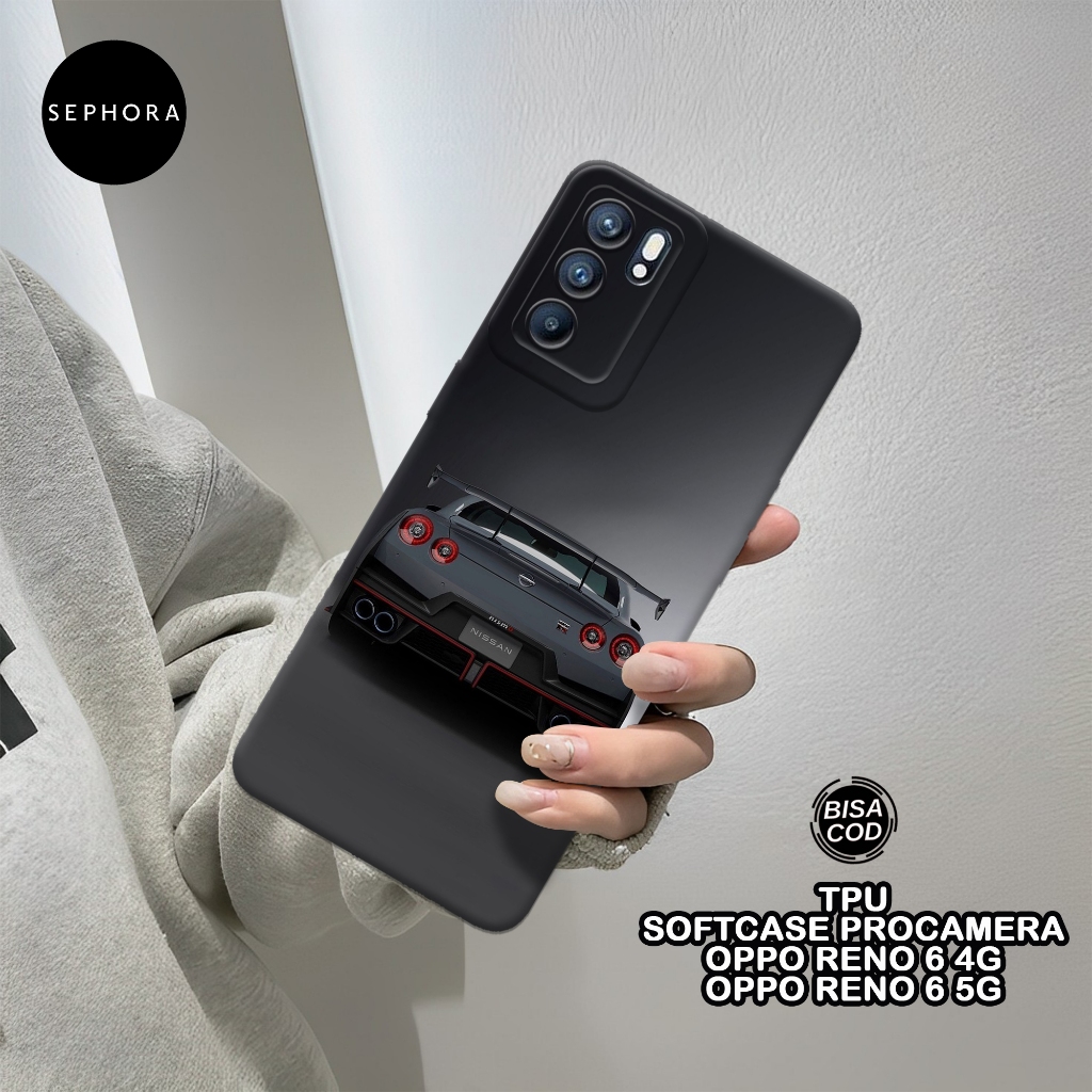 Softcase Oppo Reno 6 Terbaru - Fashion Case Mobil - Case Oppo Reno 6 - Case Pro Camera - Casing Oppo