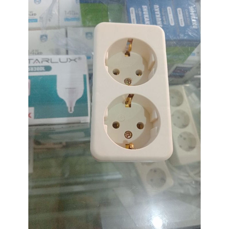 Colokan Terminal 2 lubang Uticon