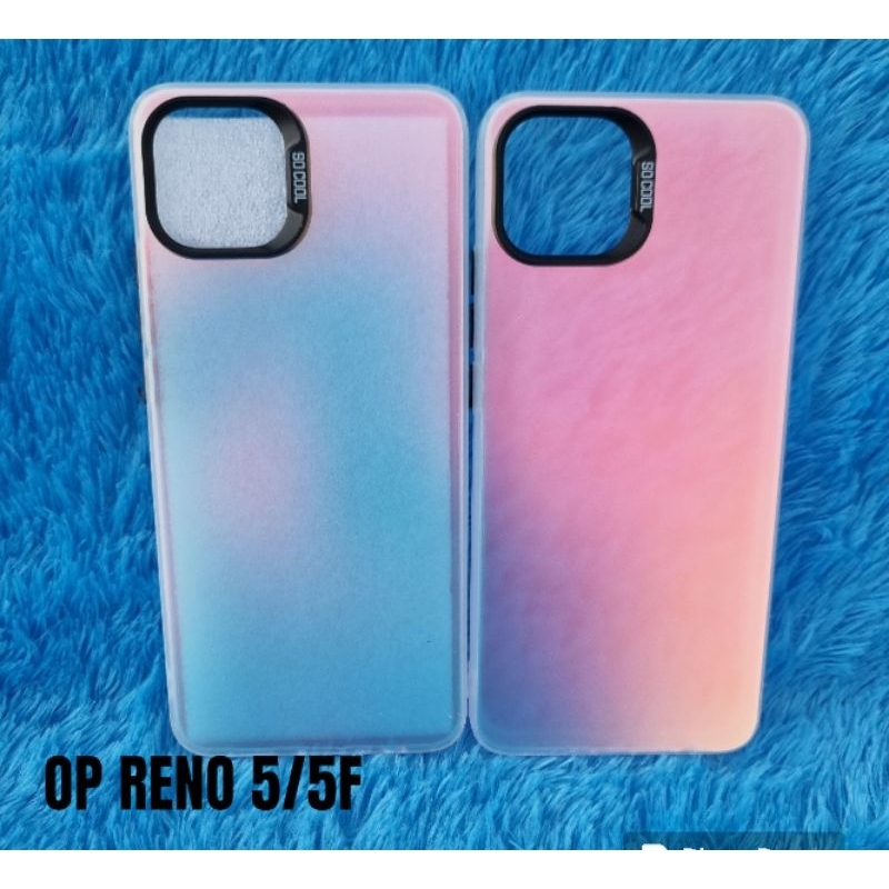 SoftCase/HardCase GLOSSY IMD HP OPPO RENO 5/RENO 5F Casing GLOSSY IMD SO SCOOL PLATE HOLOGRAM