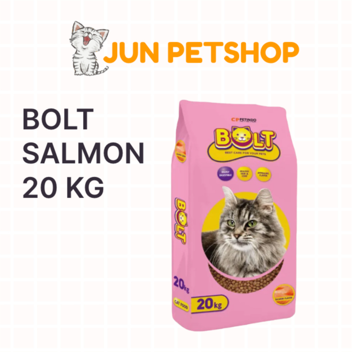 Bolt Salmon 20 Kg - Makanan Kucing