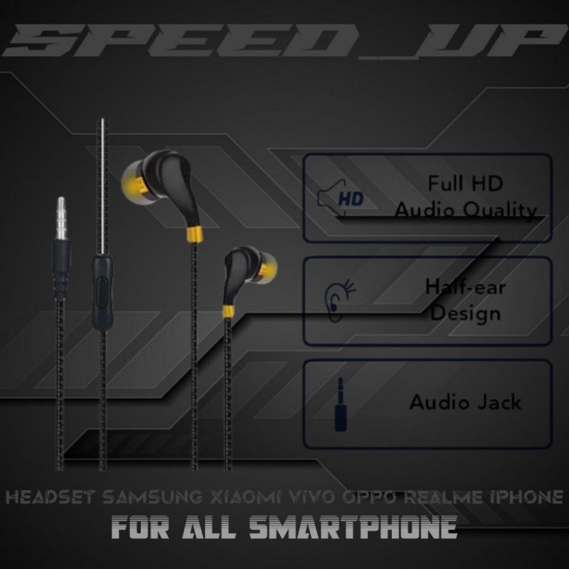 Headset Realme Original Full Bass Stereo