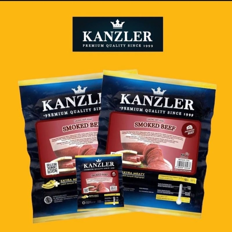 

Kanzler Smoked Beef 250 gr