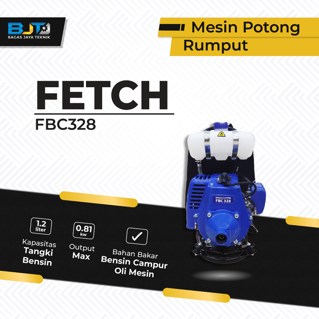 Mesin Potong Rumput 2 TAK FETCH FBC328 BRUSH CUTTER PORTABLE FBC328