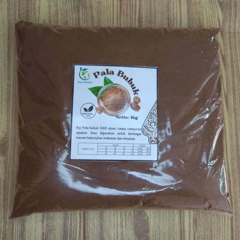 

LAKU Pala Bubuk Kemasan 1kg