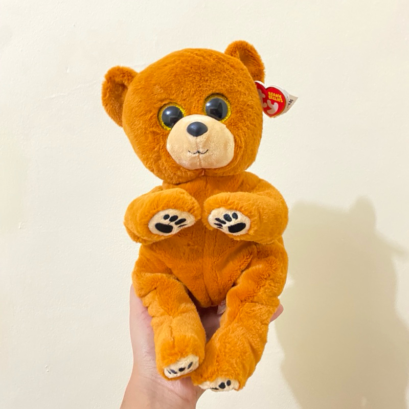 Boneka TY karakter Duncan the Choco Bear size 30cm Original / Boneka Duncan TY / Boneka TY bear / Bo