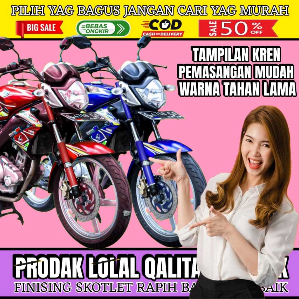 Cover Shock Depan Yamaha Vixion Old