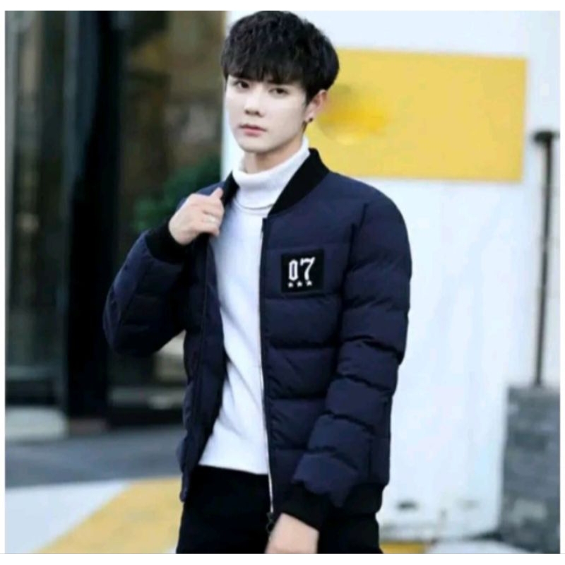 (COD)  JAKET BOMBER KOREA/JAKET PRIA KEREN