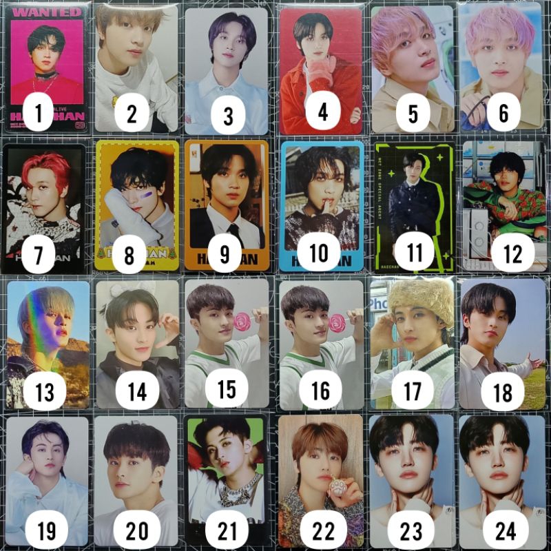 [READY] PC PHOTOCARD AAB HAECHAN MARK JAEMIN LENTI GLIMO STEAMPUNK LAUNDRY SHOP TC 2BADDIES CANDY IS