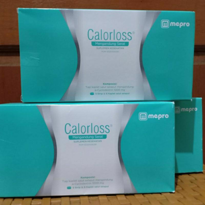 Calorloss 1 Box 30 tablet / Obat Pelangsing / Obat Diet