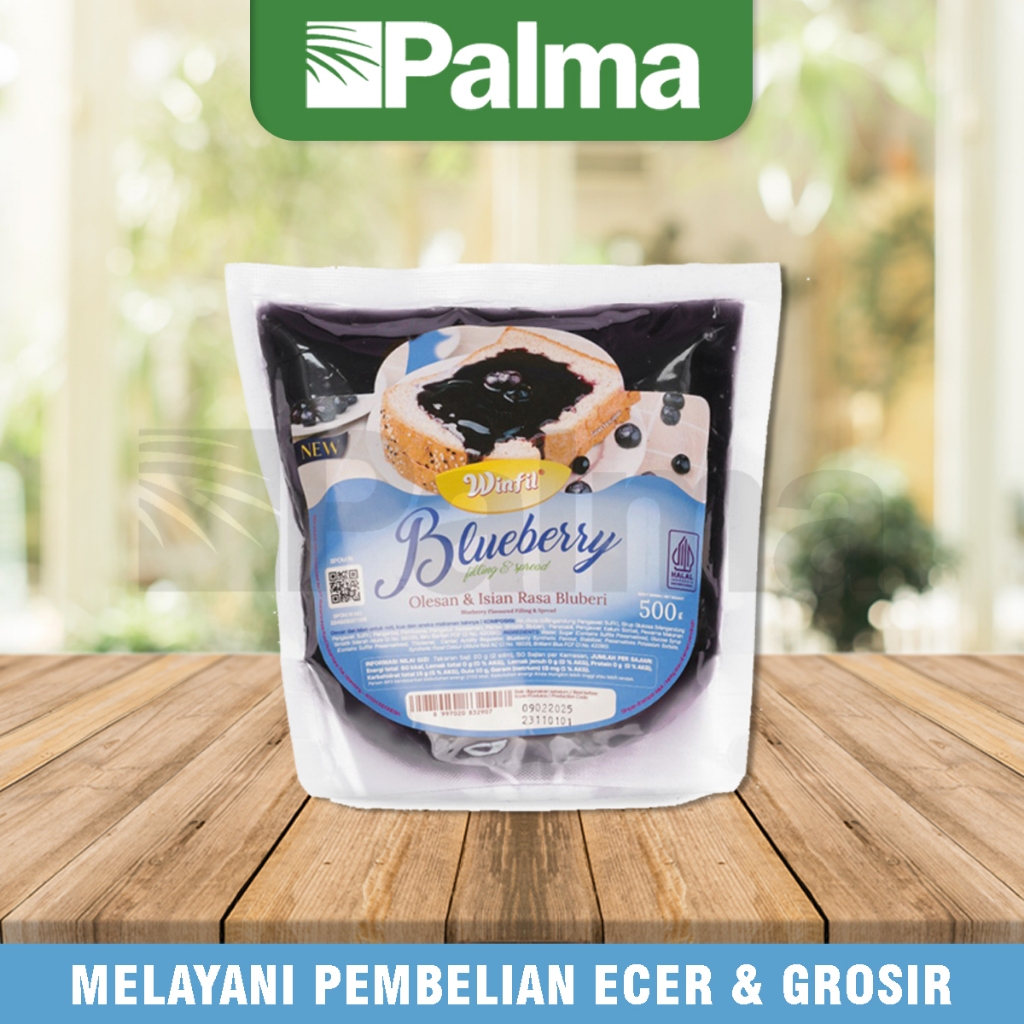 

WINFIL BLUEBERRY FILLING & SPREAD, 500GR